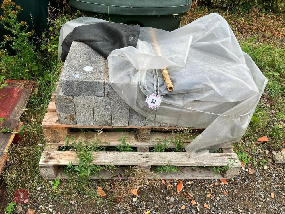 19 X 4'' CONCRETE BLOCKS
