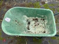 GREEN WHEELBARROW - 3