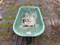 GREEN WHEELBARROW - 8