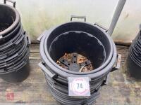 12 X 35 LITRE POTS