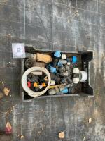 TRAY OF WATER PIPE FITTINGS - 3