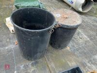 2 DUSTBINS - 2
