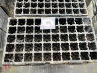 LARGE QTY OF PLUS SEED TRAYS - 4