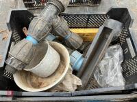2 TRAYS OF PIPE FITTINGS