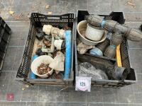 2 TRAYS OF PIPE FITTINGS - 2