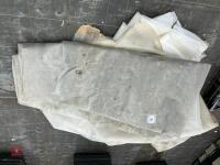 LARGE QTY OF PASTIC SHEETING
