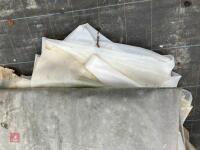 LARGE QTY OF PASTIC SHEETING - 2