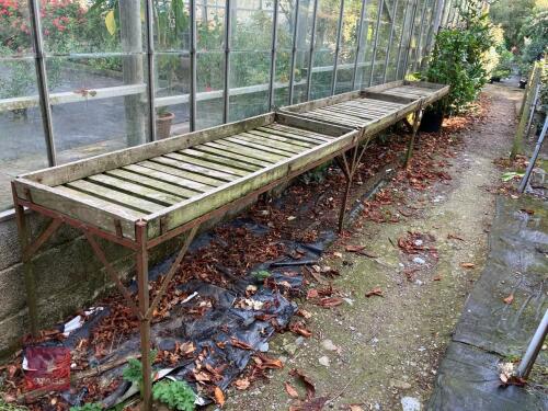 3 OUTDOORNURSERY DISPLAY TABLES