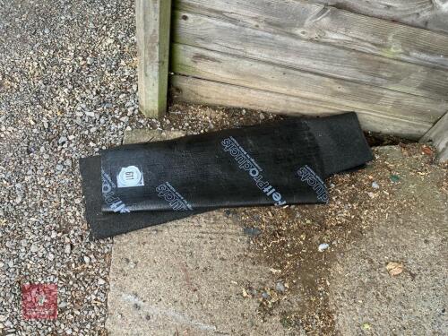 PART ROLL OF ROOFING FELT