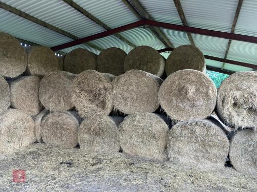 80 ROUND BALES OF 2024 HAY BIDS PER BALE