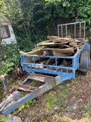 2.6M X 1.4M FLATBED TRAILER