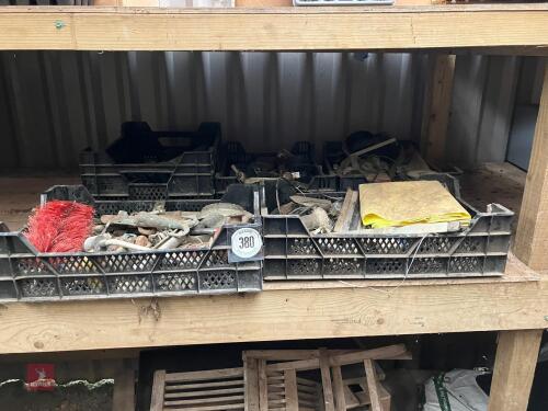 5 TRAYS OF BOATING EQUIPMENT