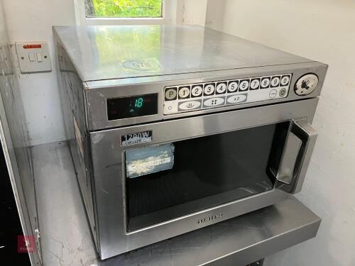 SAMSUNG 1200W INDUSTRIAL MICROWAVE