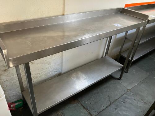 STAINLESS STEEL KITCHEN WORKTOP