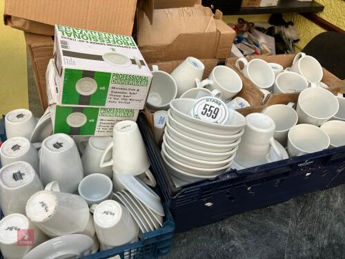 LRG AMOUNT OF COFFEE/TEA CUPS