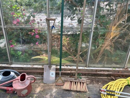 BROOM, HOE & SPADE