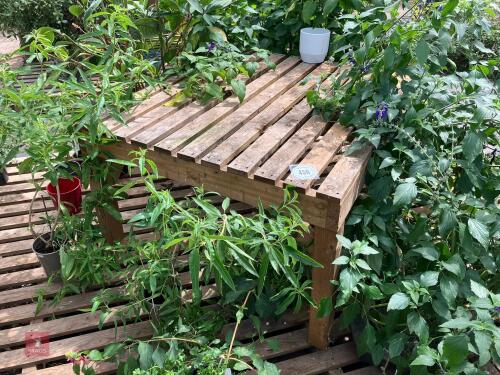 3' 7'' X 3' 3'' GREENHOUSE TABLE