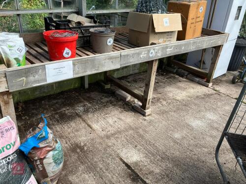 10' 2'' PLANTING/DISPLAY BENCH