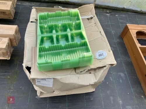 PLASTOC PLANT POSTAGE TRAYS