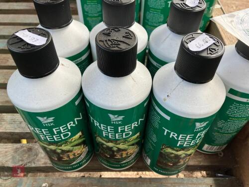 8 BOTTLES OF TREE FERN FEED