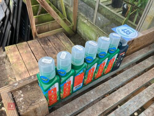 7 BOTTLES OF SUCCULENT FEED