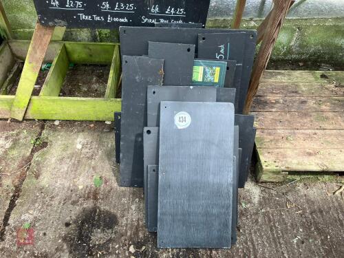 LARGE QTY OF SIGN BOARDS