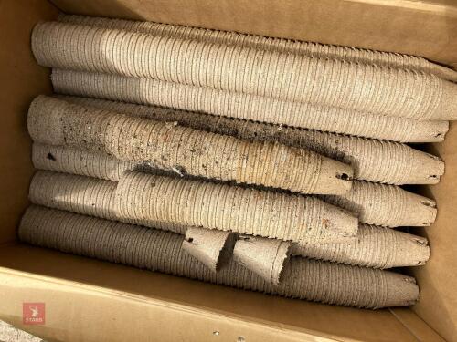 BOX OF COMPOSTABLE PLUGS