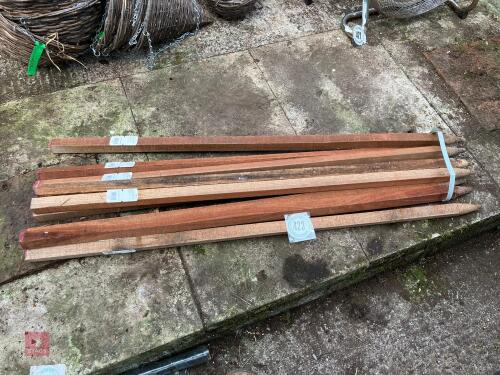 9 X 4' TREE STAKES