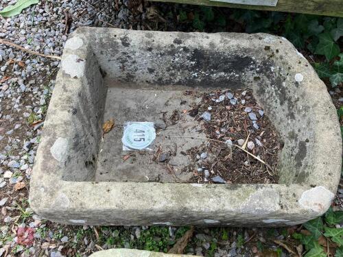 SANDSTONE PLANTER/TROUGH