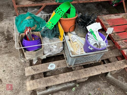 LABELLING AND POTTING EQUIPMENT