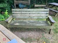 6' 6' GARDEN BENCH - 7