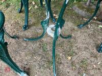 ALUMINIUM PAINTED GARDEN SET - 6