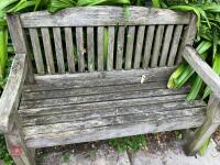 GARDEN BENCH AND TABLE - 7