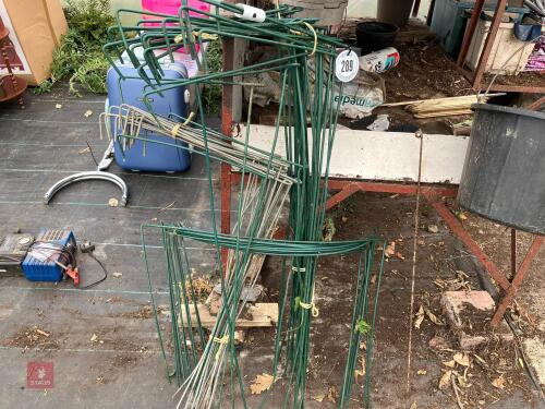 WIRE PLANT FRAMES/SUPPORTS
