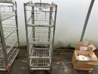 SMALL METAL TRANSPORT TROLLEY - 3