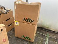 2 BOXES OF 6CM JIFFY POTS - 3