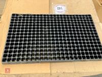 3 BOXES OF PLUG TRAYS