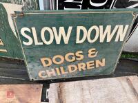 8 MIXED GENERIC SIGNS - 4