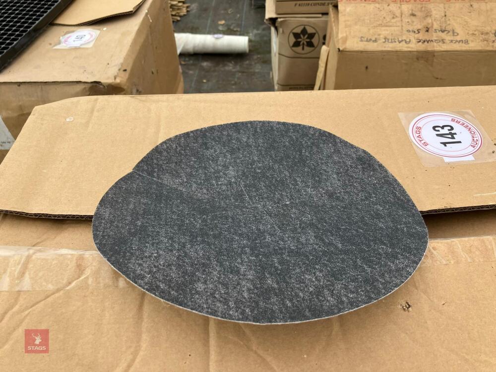 3 BOXES OF POT TOPS/MULCH MATS