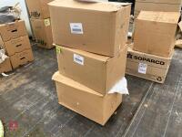 3 BOXES OF POT TOPS/MULCH MATS - 3