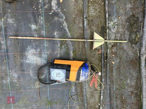 RUTLAND ESB150 12V ELEC FENCER