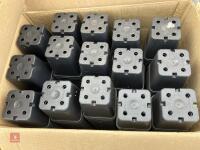 5 BOXES OF 9CM POTS