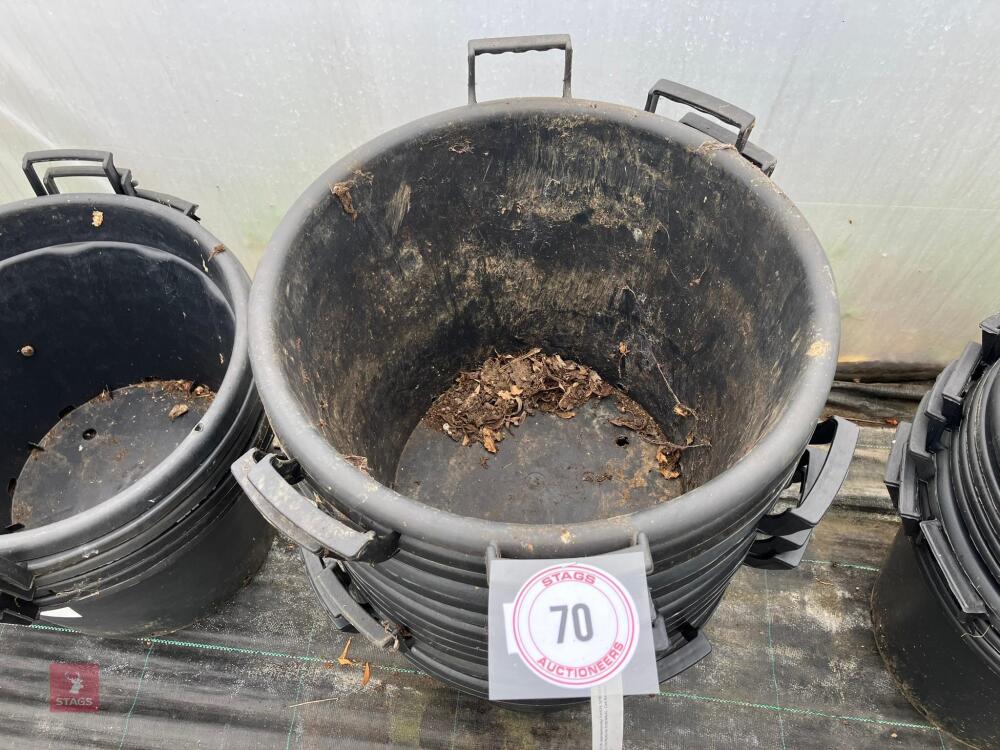 14 X 50 LITRE POTS