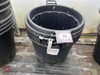 6 X 60 LITRE POTS - 3