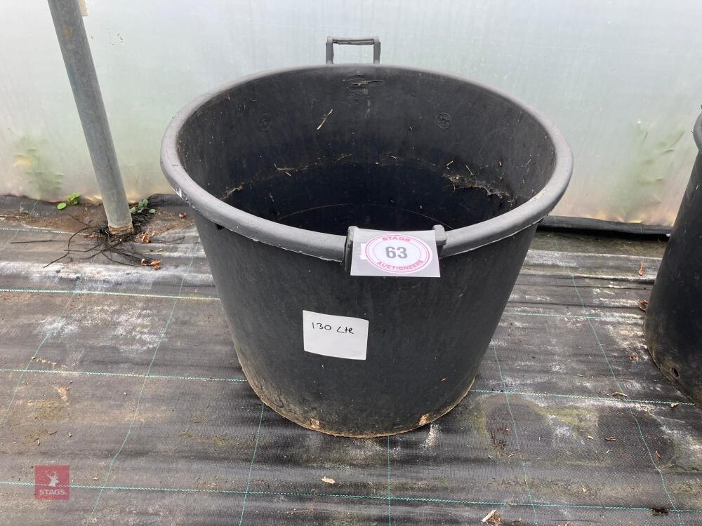 1 X 130 LITRE POT