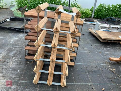 3 WINE RACKS