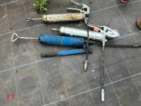 3 GREASE GUNS