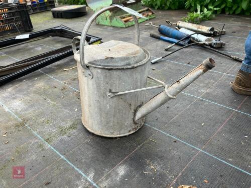 GALVANISED WATERING CAN
