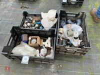 3 TRAYS OF PIPE FITTINGS