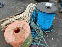 VARIETY OF UTILITY ROPE AND TWINE - 2